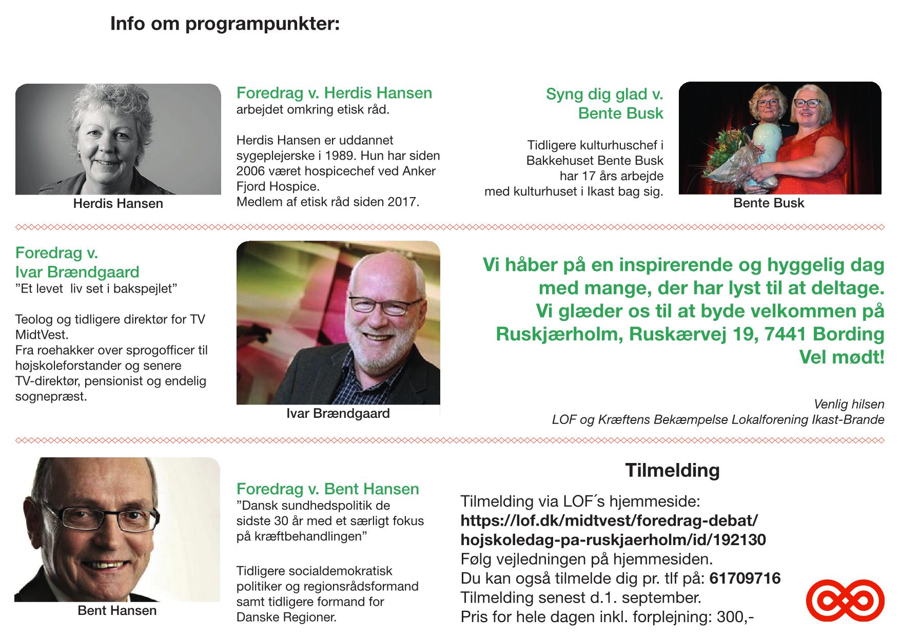 Kræftens Bekæmpelse: Højskoledag