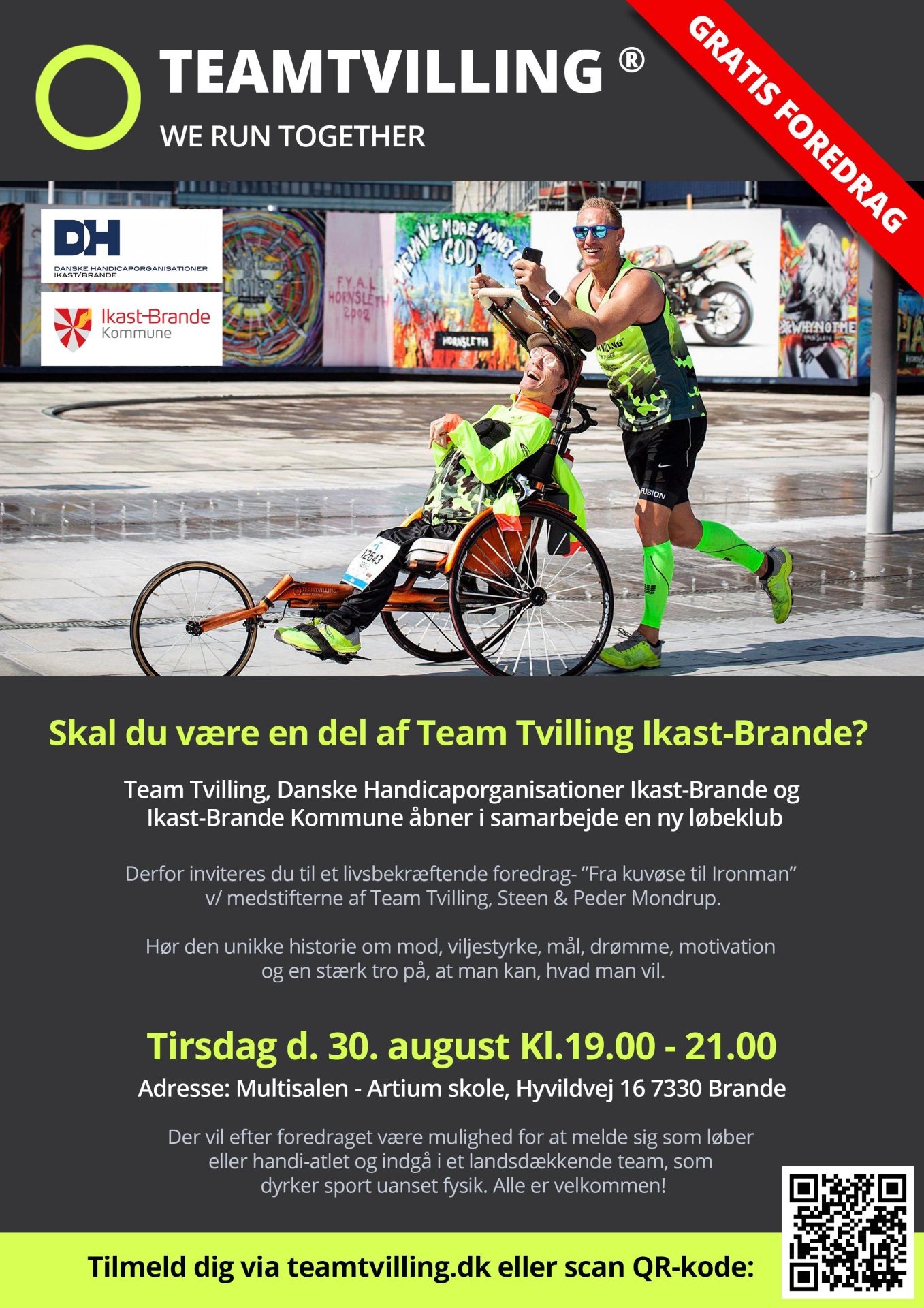 Team tvilling kommer til Ikast-Brande