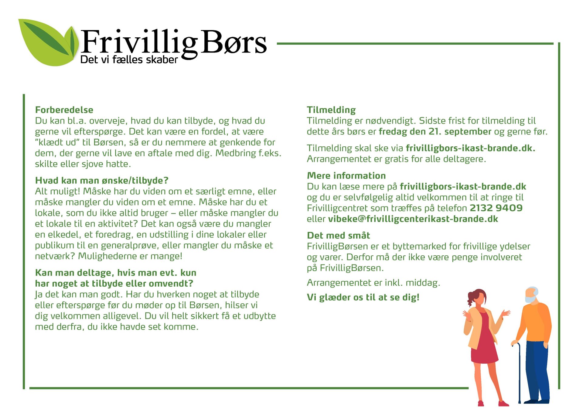 Invitation til FrivilligBørs 2022
