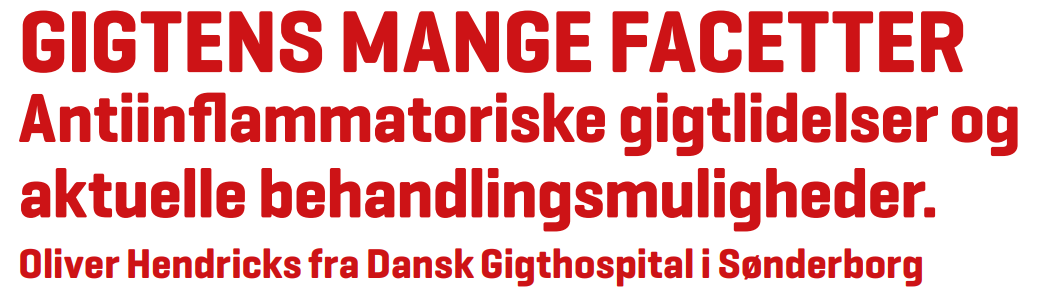 Gigtens mange facetter