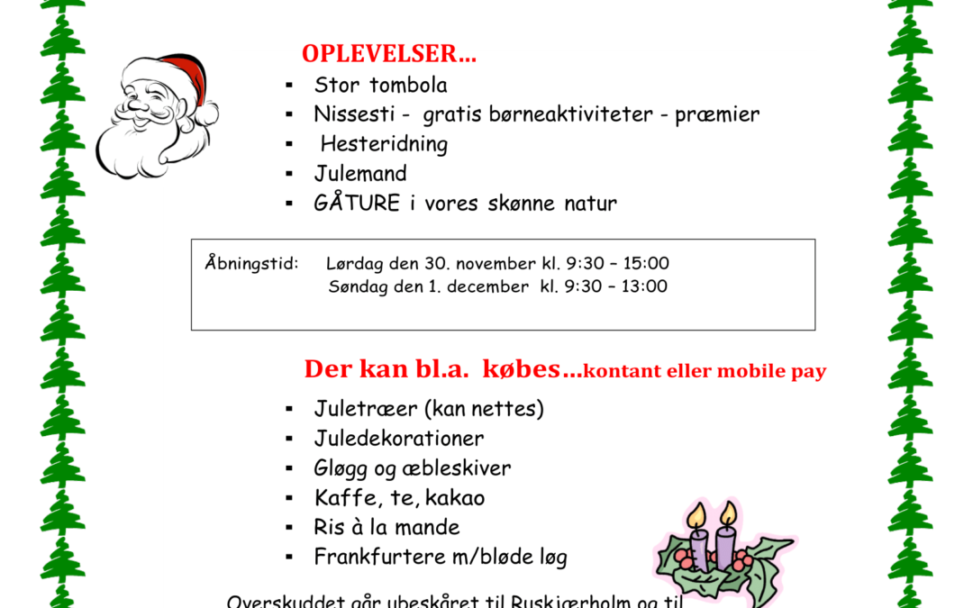 Kærftens Bekæmpelse Juletræssalg & Julestue