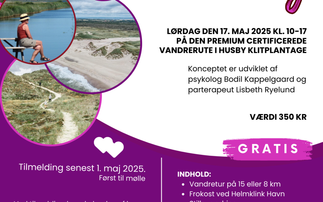 Par på vandring i Husby, lørdag d. 17 maj 2025